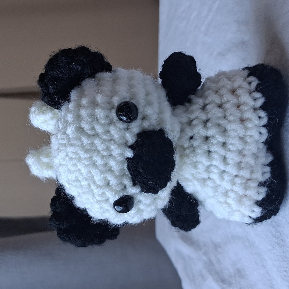 Crochet Cow Plush Toy